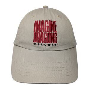 Imagine Dragons Mercury Slideback Hat Brown One Size Embroidered Continental